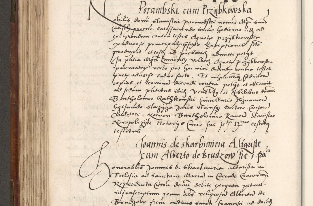 Zdjęcie nr 355 dla obiektu archiwalnego: Volumen (Pri)mum Actorum R(evere)nd(i)s(s)imi in Christo Patris D(omi)ni Petri de Gamratis Episcopi Cracoviensis a die prima mensis Novembris Anni 1539vi ad finem eiusdem anni et successive per annos 1539num et 1540mum