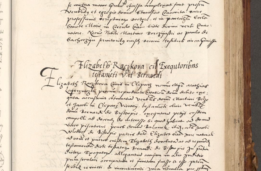 Zdjęcie nr 360 dla obiektu archiwalnego: Volumen (Pri)mum Actorum R(evere)nd(i)s(s)imi in Christo Patris D(omi)ni Petri de Gamratis Episcopi Cracoviensis a die prima mensis Novembris Anni 1539vi ad finem eiusdem anni et successive per annos 1539num et 1540mum