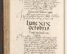 Zdjęcie nr 361 dla obiektu archiwalnego: Volumen (Pri)mum Actorum R(evere)nd(i)s(s)imi in Christo Patris D(omi)ni Petri de Gamratis Episcopi Cracoviensis a die prima mensis Novembris Anni 1539vi ad finem eiusdem anni et successive per annos 1539num et 1540mum