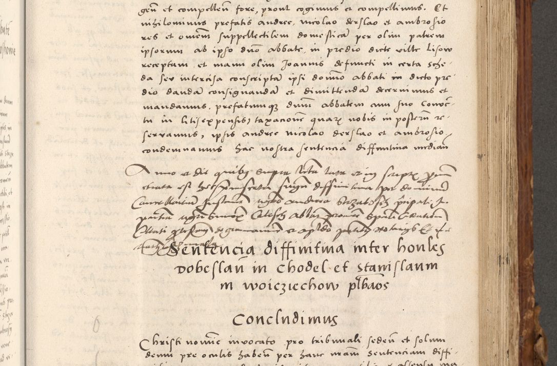 Zdjęcie nr 372 dla obiektu archiwalnego: Volumen (Pri)mum Actorum R(evere)nd(i)s(s)imi in Christo Patris D(omi)ni Petri de Gamratis Episcopi Cracoviensis a die prima mensis Novembris Anni 1539vi ad finem eiusdem anni et successive per annos 1539num et 1540mum