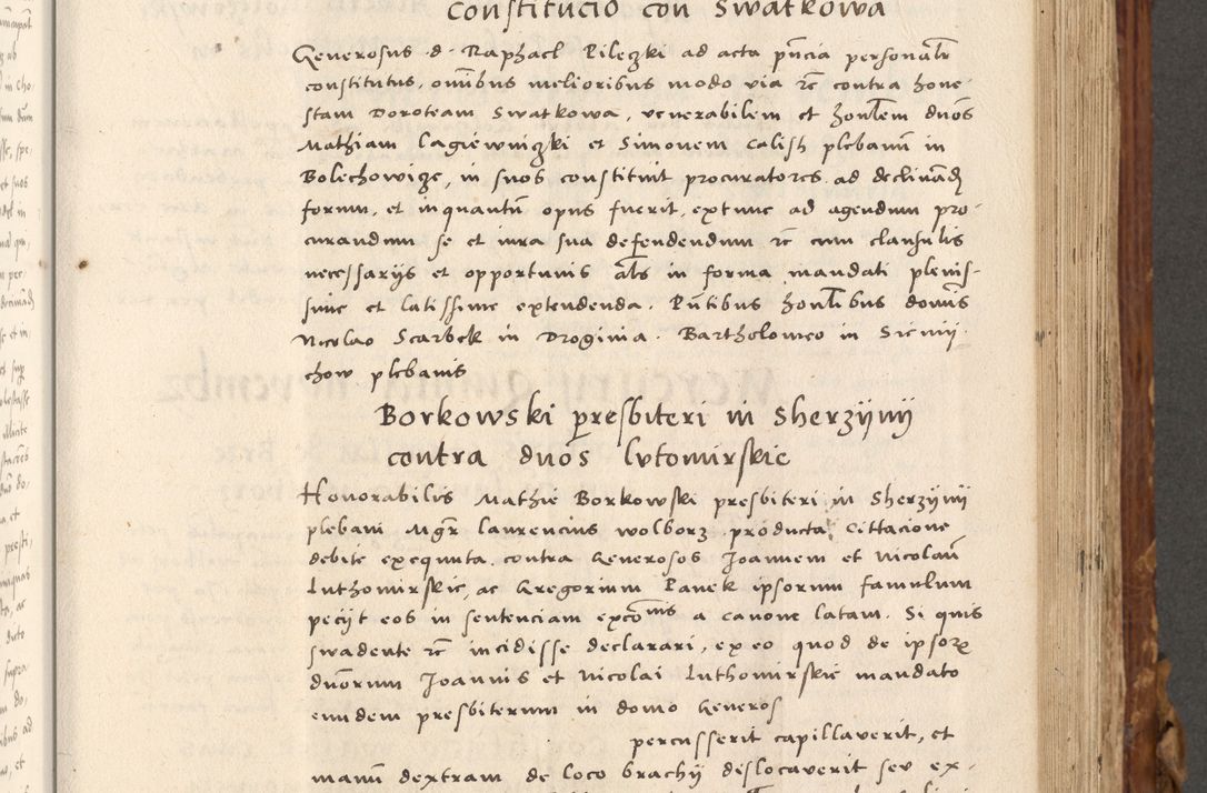 Zdjęcie nr 374 dla obiektu archiwalnego: Volumen (Pri)mum Actorum R(evere)nd(i)s(s)imi in Christo Patris D(omi)ni Petri de Gamratis Episcopi Cracoviensis a die prima mensis Novembris Anni 1539vi ad finem eiusdem anni et successive per annos 1539num et 1540mum