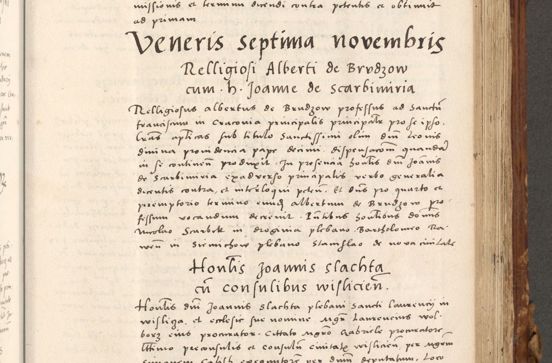 Zdjęcie nr 376 dla obiektu archiwalnego: Volumen (Pri)mum Actorum R(evere)nd(i)s(s)imi in Christo Patris D(omi)ni Petri de Gamratis Episcopi Cracoviensis a die prima mensis Novembris Anni 1539vi ad finem eiusdem anni et successive per annos 1539num et 1540mum