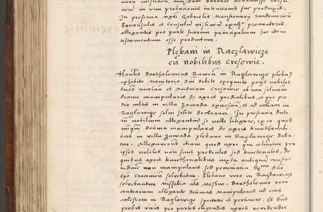 Zdjęcie nr 377 dla obiektu archiwalnego: Volumen (Pri)mum Actorum R(evere)nd(i)s(s)imi in Christo Patris D(omi)ni Petri de Gamratis Episcopi Cracoviensis a die prima mensis Novembris Anni 1539vi ad finem eiusdem anni et successive per annos 1539num et 1540mum