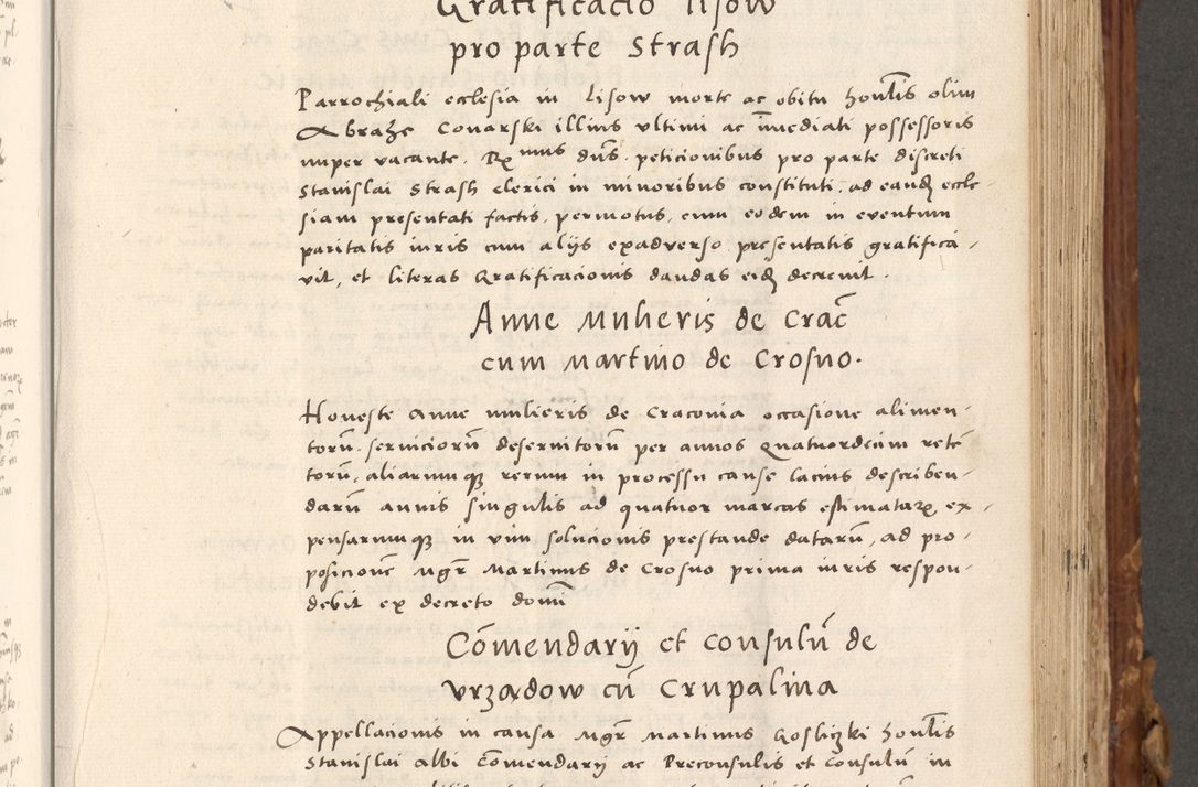 Zdjęcie nr 386 dla obiektu archiwalnego: Volumen (Pri)mum Actorum R(evere)nd(i)s(s)imi in Christo Patris D(omi)ni Petri de Gamratis Episcopi Cracoviensis a die prima mensis Novembris Anni 1539vi ad finem eiusdem anni et successive per annos 1539num et 1540mum