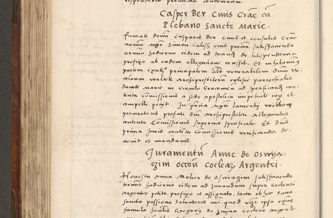 Zdjęcie nr 387 dla obiektu archiwalnego: Volumen (Pri)mum Actorum R(evere)nd(i)s(s)imi in Christo Patris D(omi)ni Petri de Gamratis Episcopi Cracoviensis a die prima mensis Novembris Anni 1539vi ad finem eiusdem anni et successive per annos 1539num et 1540mum