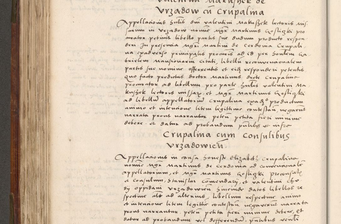 Zdjęcie nr 395 dla obiektu archiwalnego: Volumen (Pri)mum Actorum R(evere)nd(i)s(s)imi in Christo Patris D(omi)ni Petri de Gamratis Episcopi Cracoviensis a die prima mensis Novembris Anni 1539vi ad finem eiusdem anni et successive per annos 1539num et 1540mum