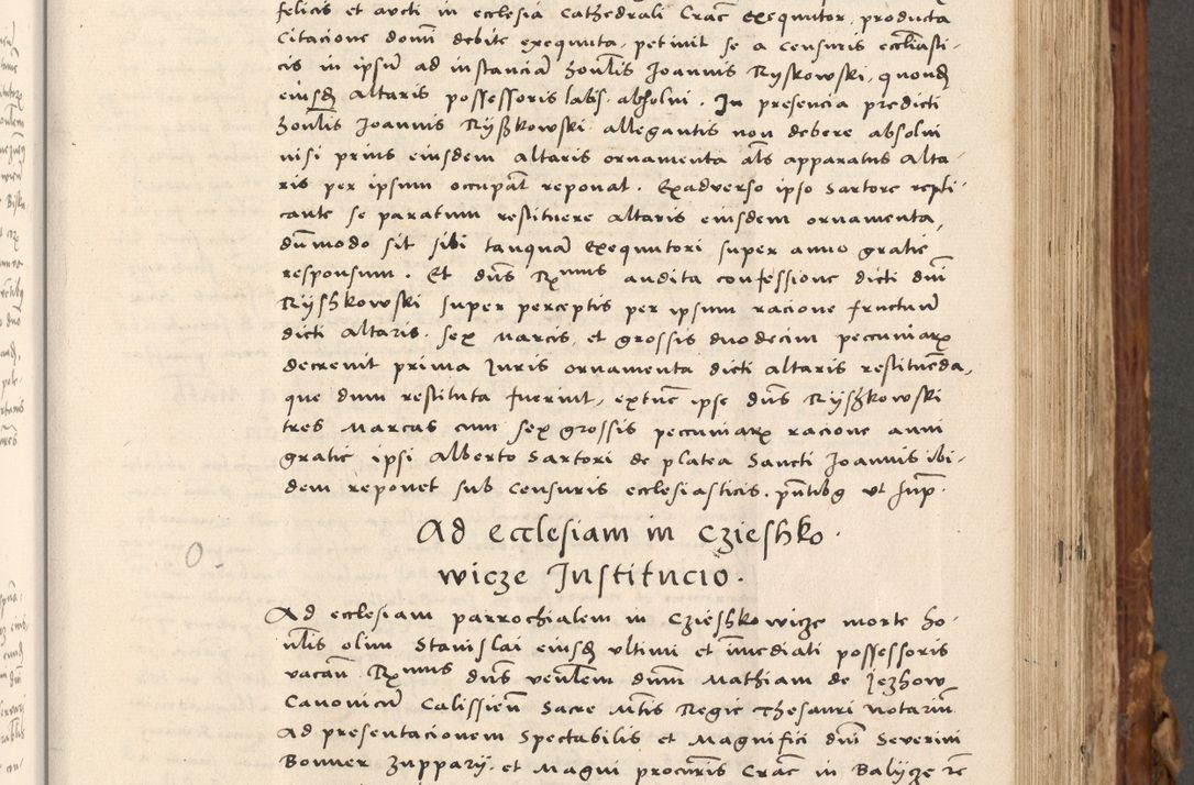 Zdjęcie nr 398 dla obiektu archiwalnego: Volumen (Pri)mum Actorum R(evere)nd(i)s(s)imi in Christo Patris D(omi)ni Petri de Gamratis Episcopi Cracoviensis a die prima mensis Novembris Anni 1539vi ad finem eiusdem anni et successive per annos 1539num et 1540mum