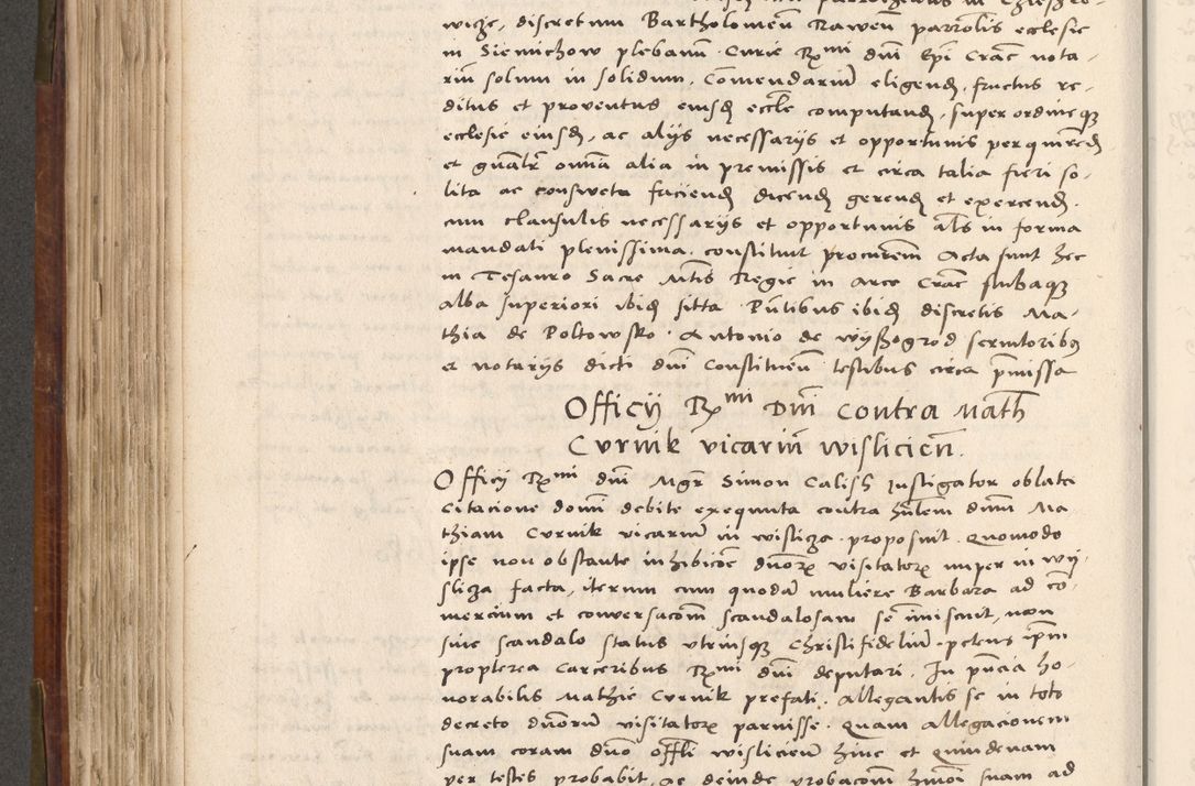 Zdjęcie nr 399 dla obiektu archiwalnego: Volumen (Pri)mum Actorum R(evere)nd(i)s(s)imi in Christo Patris D(omi)ni Petri de Gamratis Episcopi Cracoviensis a die prima mensis Novembris Anni 1539vi ad finem eiusdem anni et successive per annos 1539num et 1540mum