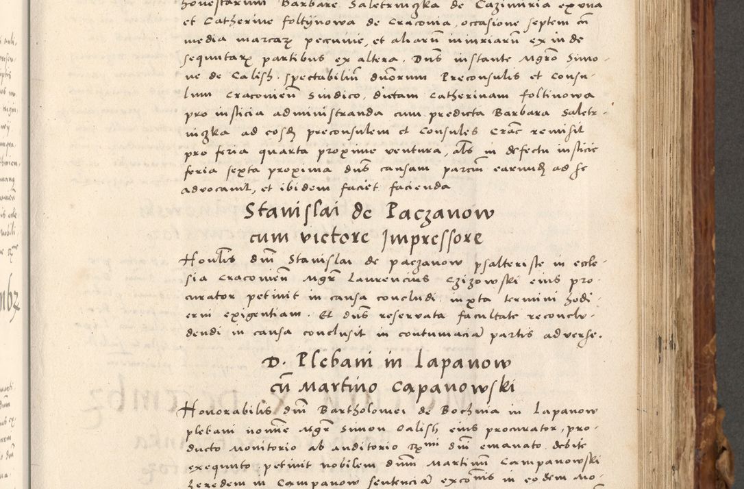 Zdjęcie nr 406 dla obiektu archiwalnego: Volumen (Pri)mum Actorum R(evere)nd(i)s(s)imi in Christo Patris D(omi)ni Petri de Gamratis Episcopi Cracoviensis a die prima mensis Novembris Anni 1539vi ad finem eiusdem anni et successive per annos 1539num et 1540mum