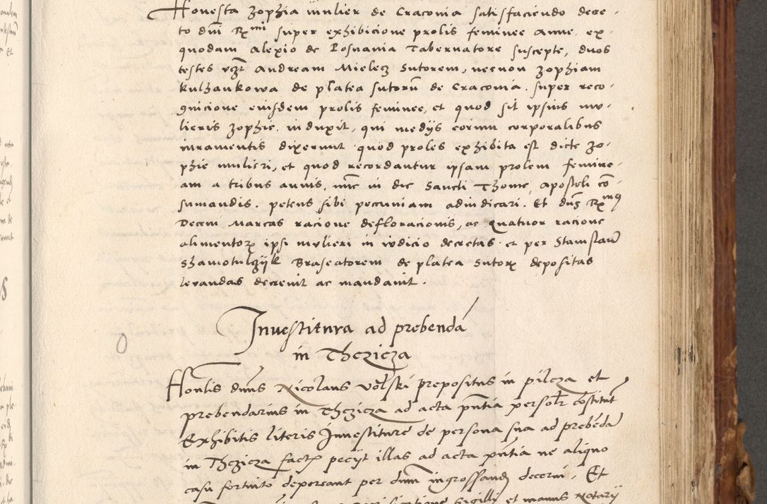 Zdjęcie nr 410 dla obiektu archiwalnego: Volumen (Pri)mum Actorum R(evere)nd(i)s(s)imi in Christo Patris D(omi)ni Petri de Gamratis Episcopi Cracoviensis a die prima mensis Novembris Anni 1539vi ad finem eiusdem anni et successive per annos 1539num et 1540mum