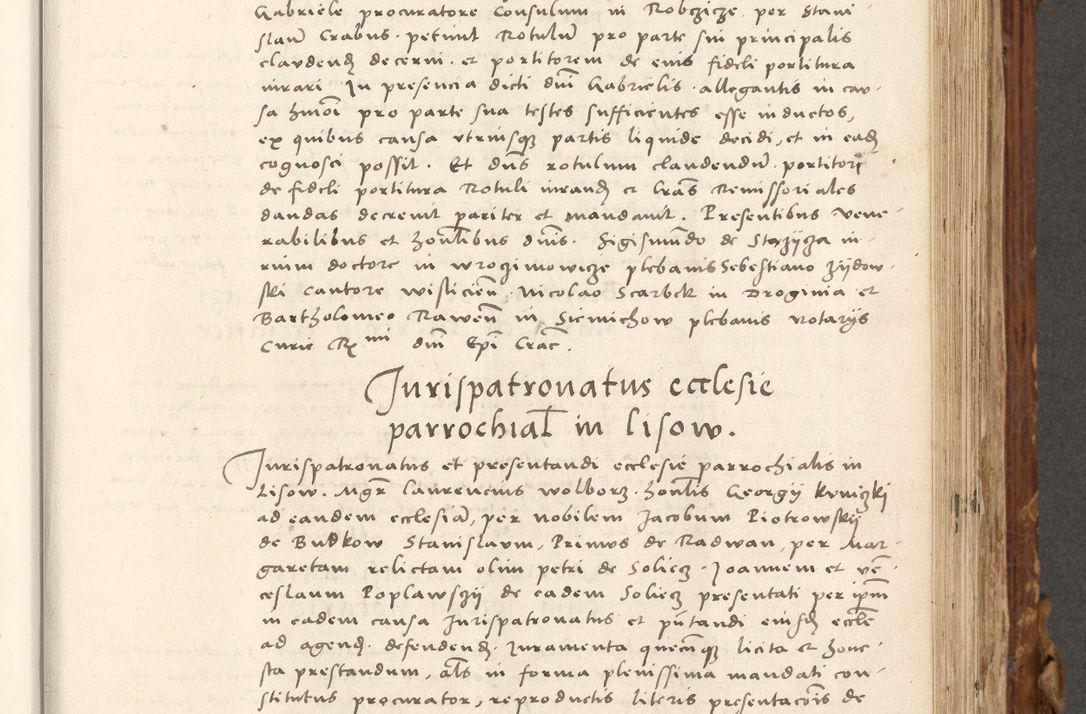 Zdjęcie nr 414 dla obiektu archiwalnego: Volumen (Pri)mum Actorum R(evere)nd(i)s(s)imi in Christo Patris D(omi)ni Petri de Gamratis Episcopi Cracoviensis a die prima mensis Novembris Anni 1539vi ad finem eiusdem anni et successive per annos 1539num et 1540mum