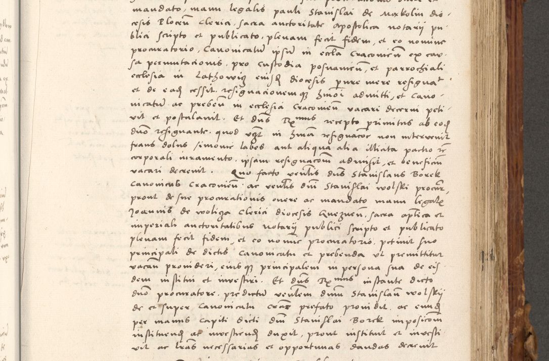 Zdjęcie nr 416 dla obiektu archiwalnego: Volumen (Pri)mum Actorum R(evere)nd(i)s(s)imi in Christo Patris D(omi)ni Petri de Gamratis Episcopi Cracoviensis a die prima mensis Novembris Anni 1539vi ad finem eiusdem anni et successive per annos 1539num et 1540mum