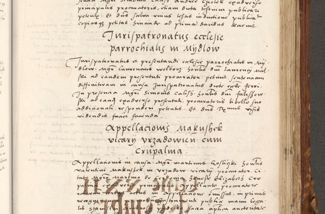 Zdjęcie nr 418 dla obiektu archiwalnego: Volumen (Pri)mum Actorum R(evere)nd(i)s(s)imi in Christo Patris D(omi)ni Petri de Gamratis Episcopi Cracoviensis a die prima mensis Novembris Anni 1539vi ad finem eiusdem anni et successive per annos 1539num et 1540mum