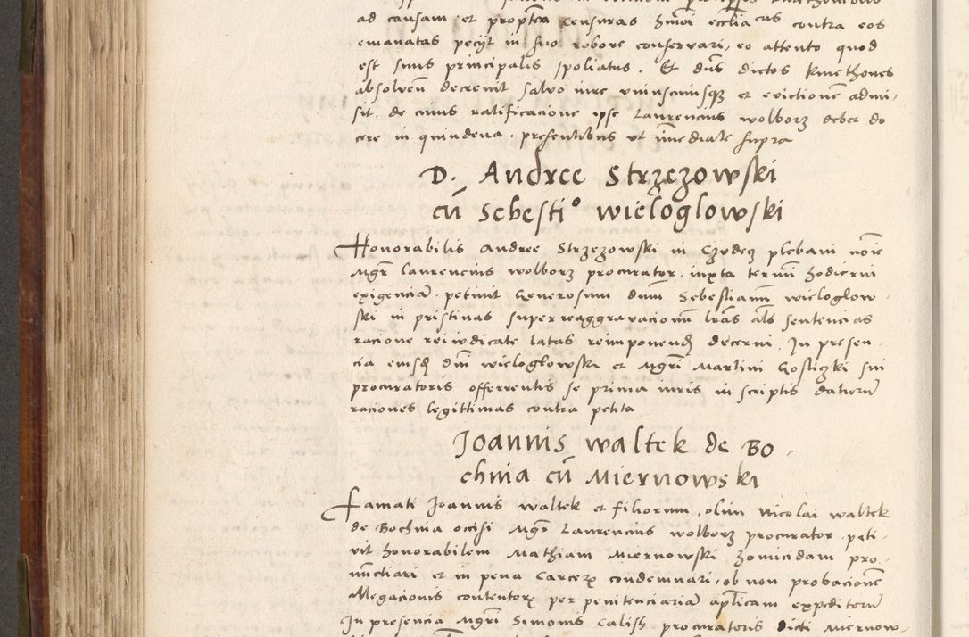 Zdjęcie nr 433 dla obiektu archiwalnego: Volumen (Pri)mum Actorum R(evere)nd(i)s(s)imi in Christo Patris D(omi)ni Petri de Gamratis Episcopi Cracoviensis a die prima mensis Novembris Anni 1539vi ad finem eiusdem anni et successive per annos 1539num et 1540mum