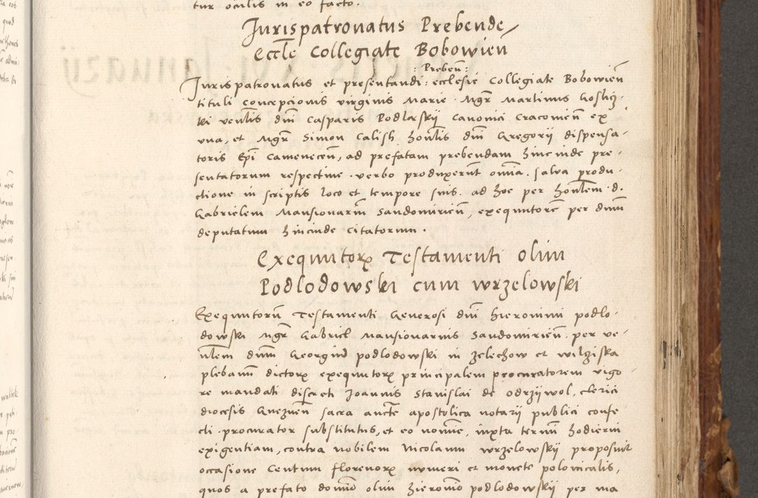 Zdjęcie nr 434 dla obiektu archiwalnego: Volumen (Pri)mum Actorum R(evere)nd(i)s(s)imi in Christo Patris D(omi)ni Petri de Gamratis Episcopi Cracoviensis a die prima mensis Novembris Anni 1539vi ad finem eiusdem anni et successive per annos 1539num et 1540mum