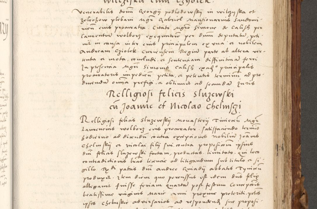 Zdjęcie nr 436 dla obiektu archiwalnego: Volumen (Pri)mum Actorum R(evere)nd(i)s(s)imi in Christo Patris D(omi)ni Petri de Gamratis Episcopi Cracoviensis a die prima mensis Novembris Anni 1539vi ad finem eiusdem anni et successive per annos 1539num et 1540mum