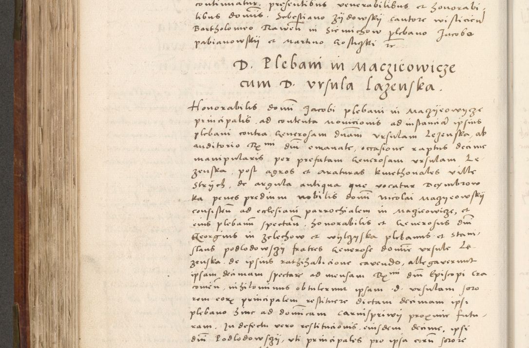 Zdjęcie nr 441 dla obiektu archiwalnego: Volumen (Pri)mum Actorum R(evere)nd(i)s(s)imi in Christo Patris D(omi)ni Petri de Gamratis Episcopi Cracoviensis a die prima mensis Novembris Anni 1539vi ad finem eiusdem anni et successive per annos 1539num et 1540mum