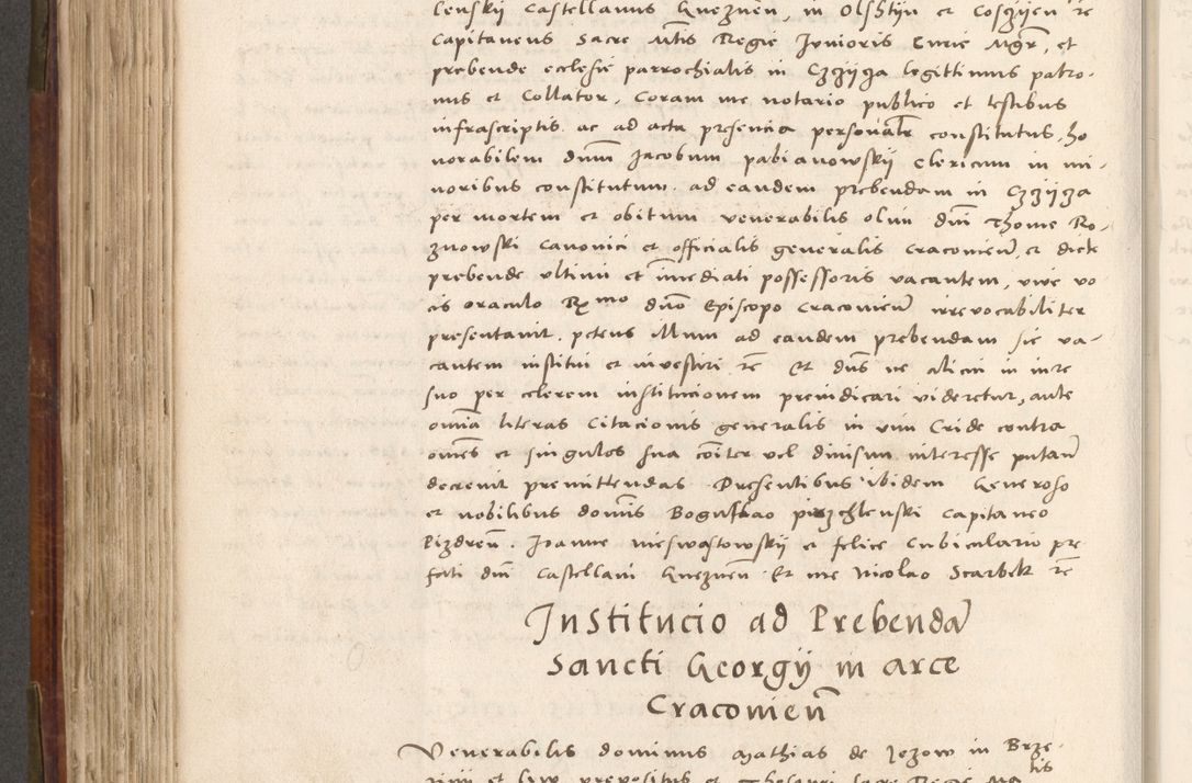 Zdjęcie nr 443 dla obiektu archiwalnego: Volumen (Pri)mum Actorum R(evere)nd(i)s(s)imi in Christo Patris D(omi)ni Petri de Gamratis Episcopi Cracoviensis a die prima mensis Novembris Anni 1539vi ad finem eiusdem anni et successive per annos 1539num et 1540mum
