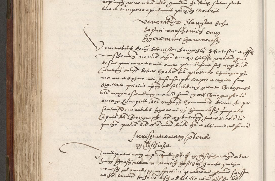 Zdjęcie nr 457 dla obiektu archiwalnego: Volumen (Pri)mum Actorum R(evere)nd(i)s(s)imi in Christo Patris D(omi)ni Petri de Gamratis Episcopi Cracoviensis a die prima mensis Novembris Anni 1539vi ad finem eiusdem anni et successive per annos 1539num et 1540mum