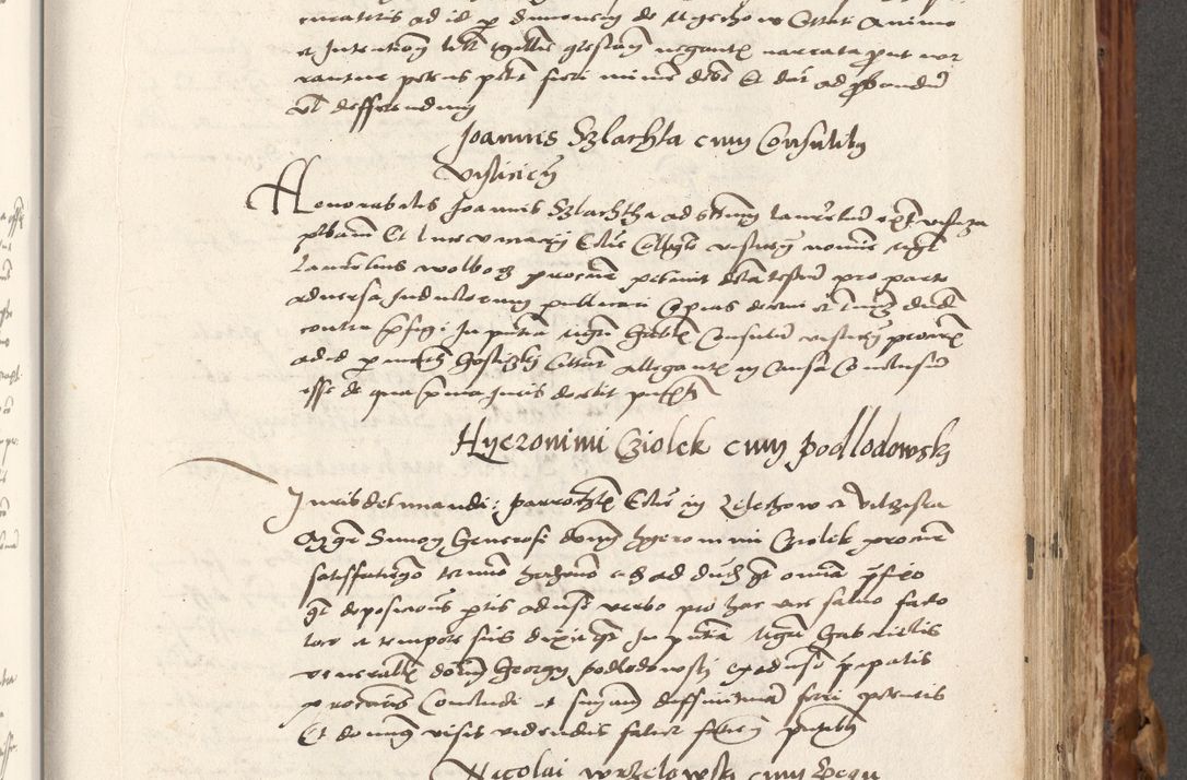 Zdjęcie nr 458 dla obiektu archiwalnego: Volumen (Pri)mum Actorum R(evere)nd(i)s(s)imi in Christo Patris D(omi)ni Petri de Gamratis Episcopi Cracoviensis a die prima mensis Novembris Anni 1539vi ad finem eiusdem anni et successive per annos 1539num et 1540mum