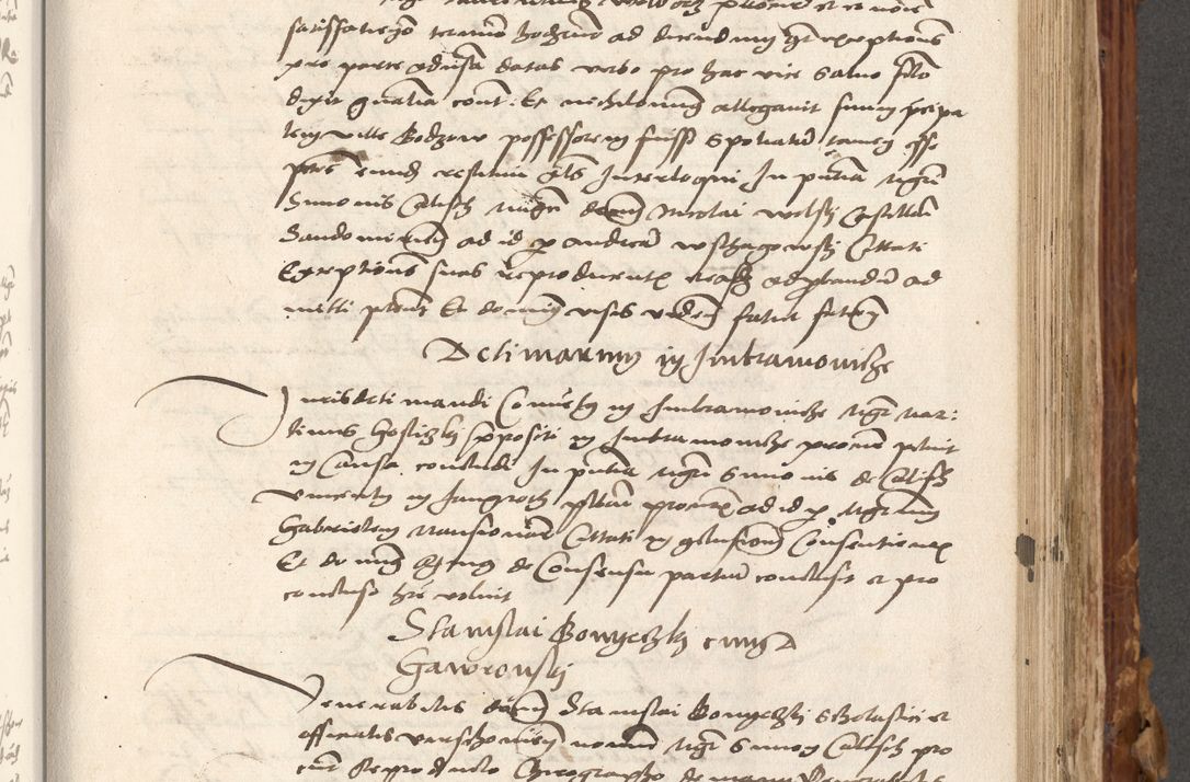 Zdjęcie nr 462 dla obiektu archiwalnego: Volumen (Pri)mum Actorum R(evere)nd(i)s(s)imi in Christo Patris D(omi)ni Petri de Gamratis Episcopi Cracoviensis a die prima mensis Novembris Anni 1539vi ad finem eiusdem anni et successive per annos 1539num et 1540mum
