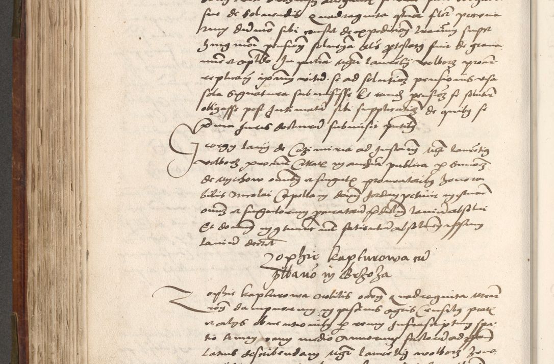 Zdjęcie nr 463 dla obiektu archiwalnego: Volumen (Pri)mum Actorum R(evere)nd(i)s(s)imi in Christo Patris D(omi)ni Petri de Gamratis Episcopi Cracoviensis a die prima mensis Novembris Anni 1539vi ad finem eiusdem anni et successive per annos 1539num et 1540mum