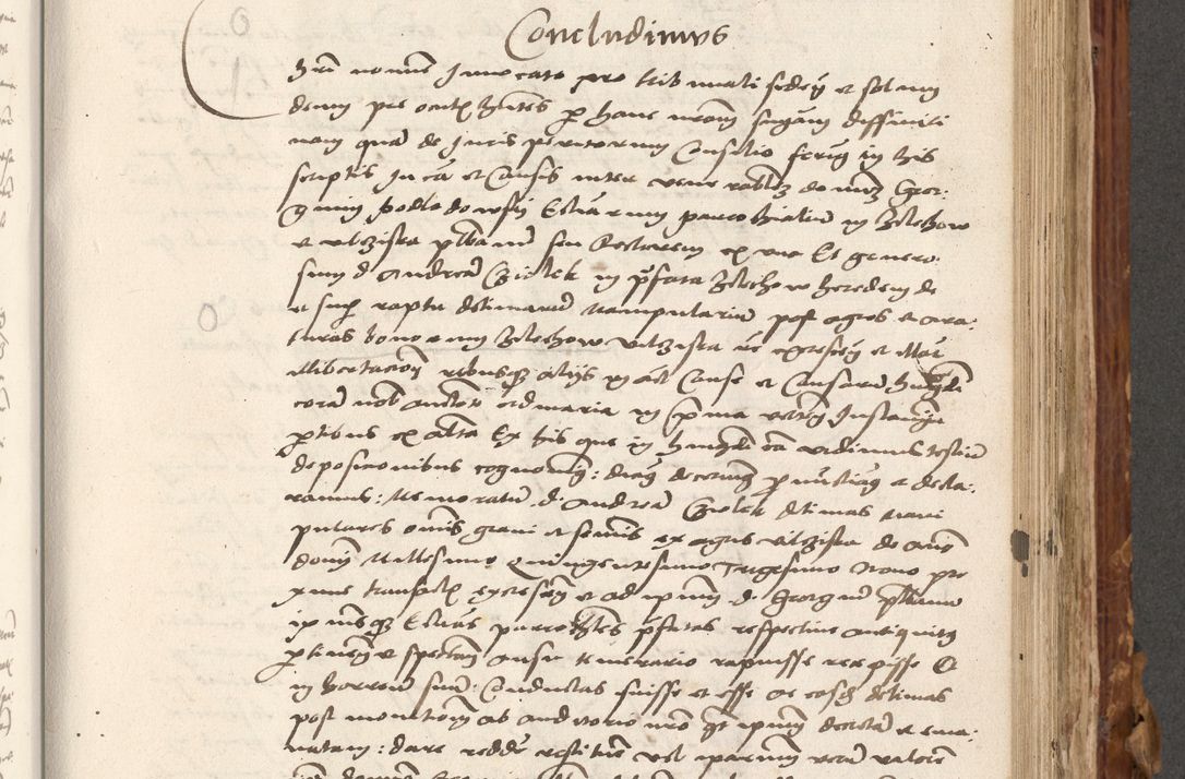 Zdjęcie nr 464 dla obiektu archiwalnego: Volumen (Pri)mum Actorum R(evere)nd(i)s(s)imi in Christo Patris D(omi)ni Petri de Gamratis Episcopi Cracoviensis a die prima mensis Novembris Anni 1539vi ad finem eiusdem anni et successive per annos 1539num et 1540mum