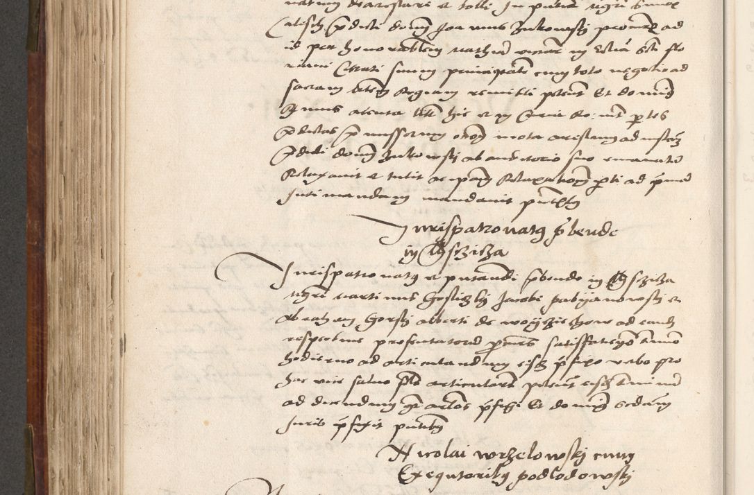 Zdjęcie nr 473 dla obiektu archiwalnego: Volumen (Pri)mum Actorum R(evere)nd(i)s(s)imi in Christo Patris D(omi)ni Petri de Gamratis Episcopi Cracoviensis a die prima mensis Novembris Anni 1539vi ad finem eiusdem anni et successive per annos 1539num et 1540mum