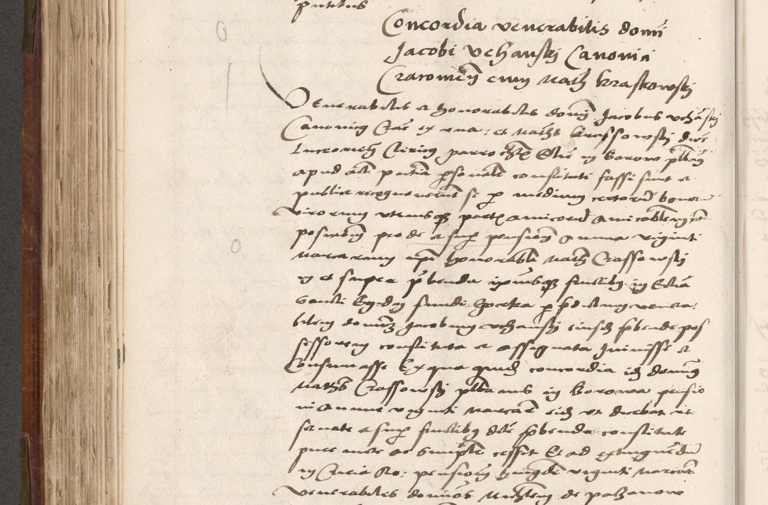 Zdjęcie nr 477 dla obiektu archiwalnego: Volumen (Pri)mum Actorum R(evere)nd(i)s(s)imi in Christo Patris D(omi)ni Petri de Gamratis Episcopi Cracoviensis a die prima mensis Novembris Anni 1539vi ad finem eiusdem anni et successive per annos 1539num et 1540mum