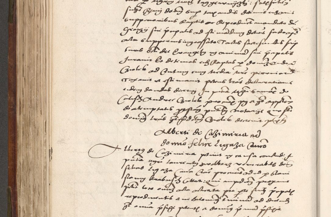 Zdjęcie nr 483 dla obiektu archiwalnego: Volumen (Pri)mum Actorum R(evere)nd(i)s(s)imi in Christo Patris D(omi)ni Petri de Gamratis Episcopi Cracoviensis a die prima mensis Novembris Anni 1539vi ad finem eiusdem anni et successive per annos 1539num et 1540mum