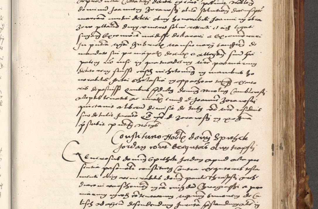 Zdjęcie nr 484 dla obiektu archiwalnego: Volumen (Pri)mum Actorum R(evere)nd(i)s(s)imi in Christo Patris D(omi)ni Petri de Gamratis Episcopi Cracoviensis a die prima mensis Novembris Anni 1539vi ad finem eiusdem anni et successive per annos 1539num et 1540mum