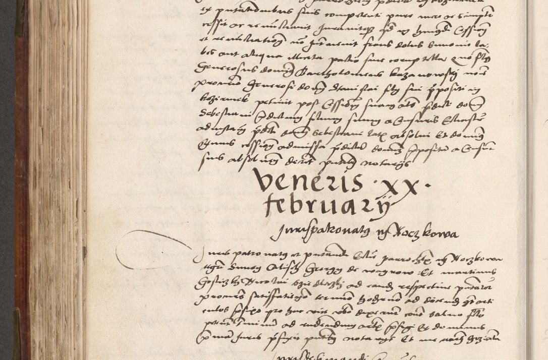 Zdjęcie nr 491 dla obiektu archiwalnego: Volumen (Pri)mum Actorum R(evere)nd(i)s(s)imi in Christo Patris D(omi)ni Petri de Gamratis Episcopi Cracoviensis a die prima mensis Novembris Anni 1539vi ad finem eiusdem anni et successive per annos 1539num et 1540mum
