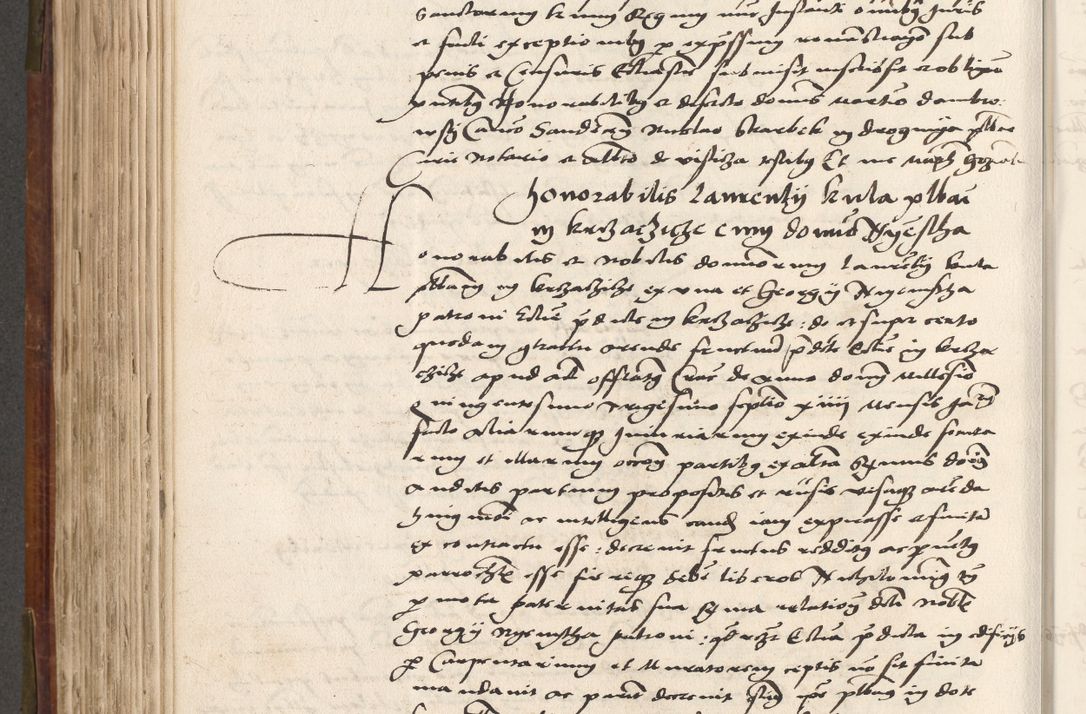 Zdjęcie nr 497 dla obiektu archiwalnego: Volumen (Pri)mum Actorum R(evere)nd(i)s(s)imi in Christo Patris D(omi)ni Petri de Gamratis Episcopi Cracoviensis a die prima mensis Novembris Anni 1539vi ad finem eiusdem anni et successive per annos 1539num et 1540mum