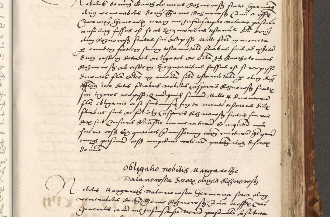 Zdjęcie nr 502 dla obiektu archiwalnego: Volumen (Pri)mum Actorum R(evere)nd(i)s(s)imi in Christo Patris D(omi)ni Petri de Gamratis Episcopi Cracoviensis a die prima mensis Novembris Anni 1539vi ad finem eiusdem anni et successive per annos 1539num et 1540mum