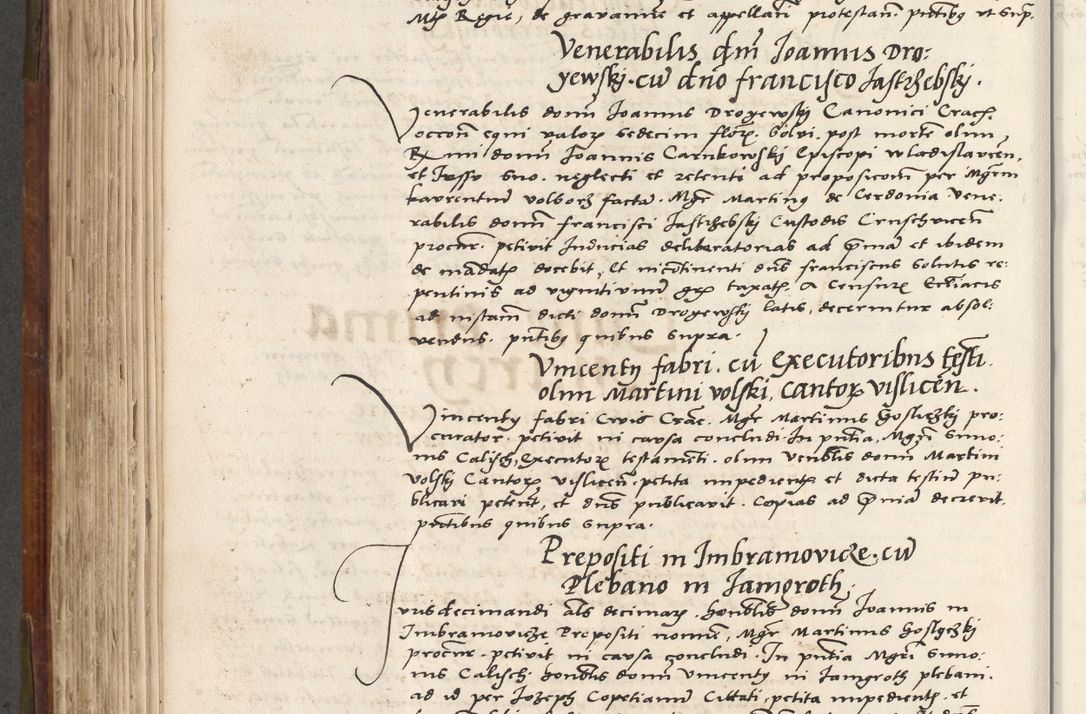 Zdjęcie nr 513 dla obiektu archiwalnego: Volumen (Pri)mum Actorum R(evere)nd(i)s(s)imi in Christo Patris D(omi)ni Petri de Gamratis Episcopi Cracoviensis a die prima mensis Novembris Anni 1539vi ad finem eiusdem anni et successive per annos 1539num et 1540mum