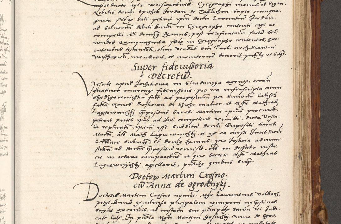 Zdjęcie nr 514 dla obiektu archiwalnego: Volumen (Pri)mum Actorum R(evere)nd(i)s(s)imi in Christo Patris D(omi)ni Petri de Gamratis Episcopi Cracoviensis a die prima mensis Novembris Anni 1539vi ad finem eiusdem anni et successive per annos 1539num et 1540mum