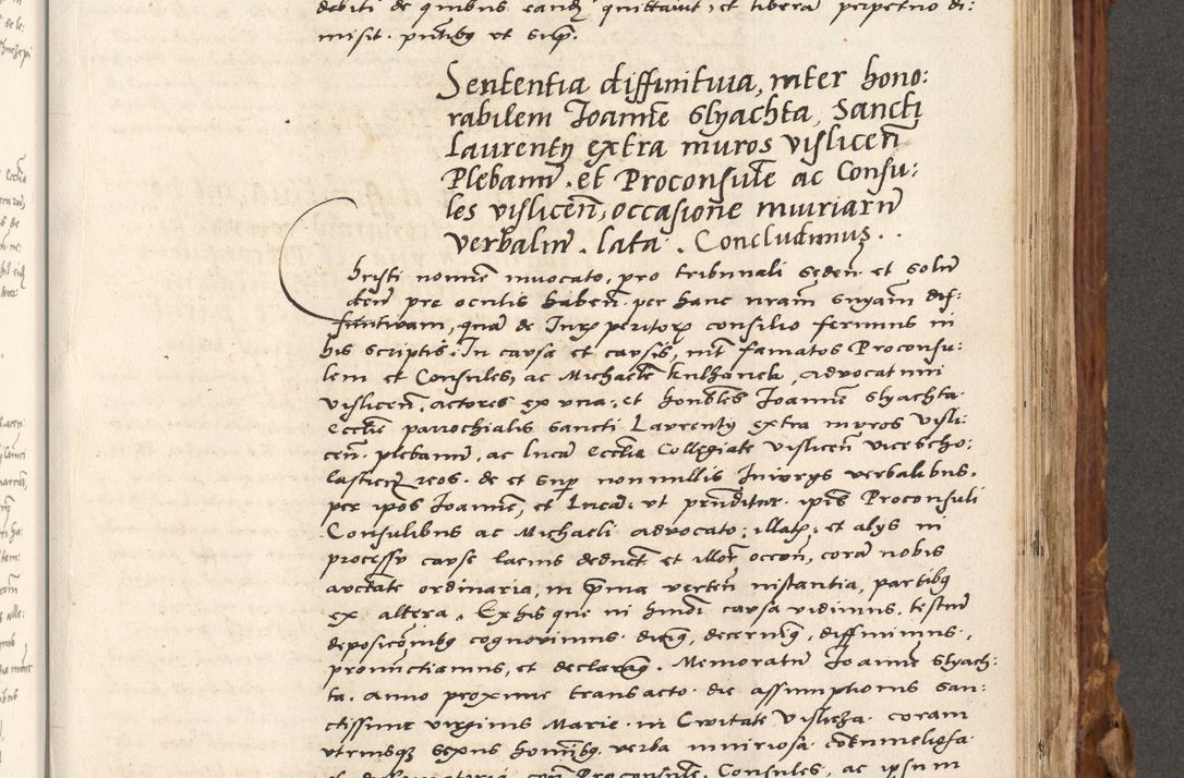 Zdjęcie nr 516 dla obiektu archiwalnego: Volumen (Pri)mum Actorum R(evere)nd(i)s(s)imi in Christo Patris D(omi)ni Petri de Gamratis Episcopi Cracoviensis a die prima mensis Novembris Anni 1539vi ad finem eiusdem anni et successive per annos 1539num et 1540mum
