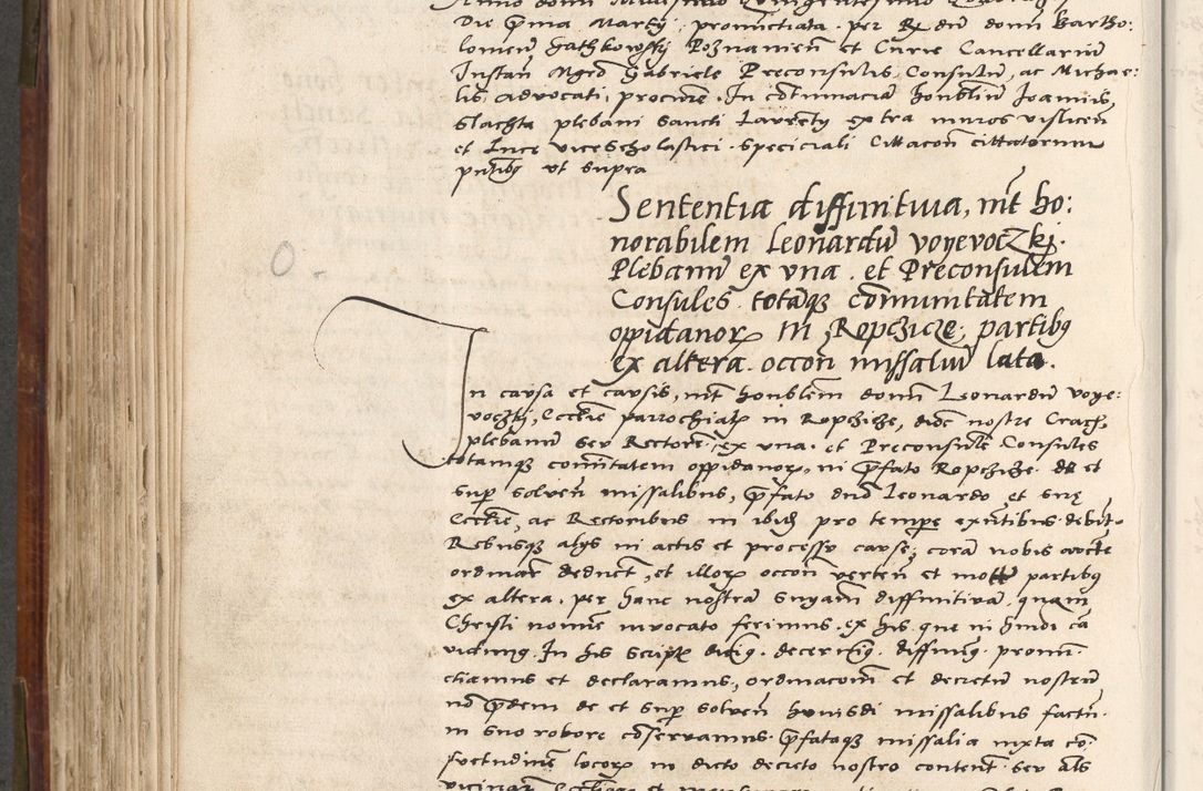 Zdjęcie nr 517 dla obiektu archiwalnego: Volumen (Pri)mum Actorum R(evere)nd(i)s(s)imi in Christo Patris D(omi)ni Petri de Gamratis Episcopi Cracoviensis a die prima mensis Novembris Anni 1539vi ad finem eiusdem anni et successive per annos 1539num et 1540mum