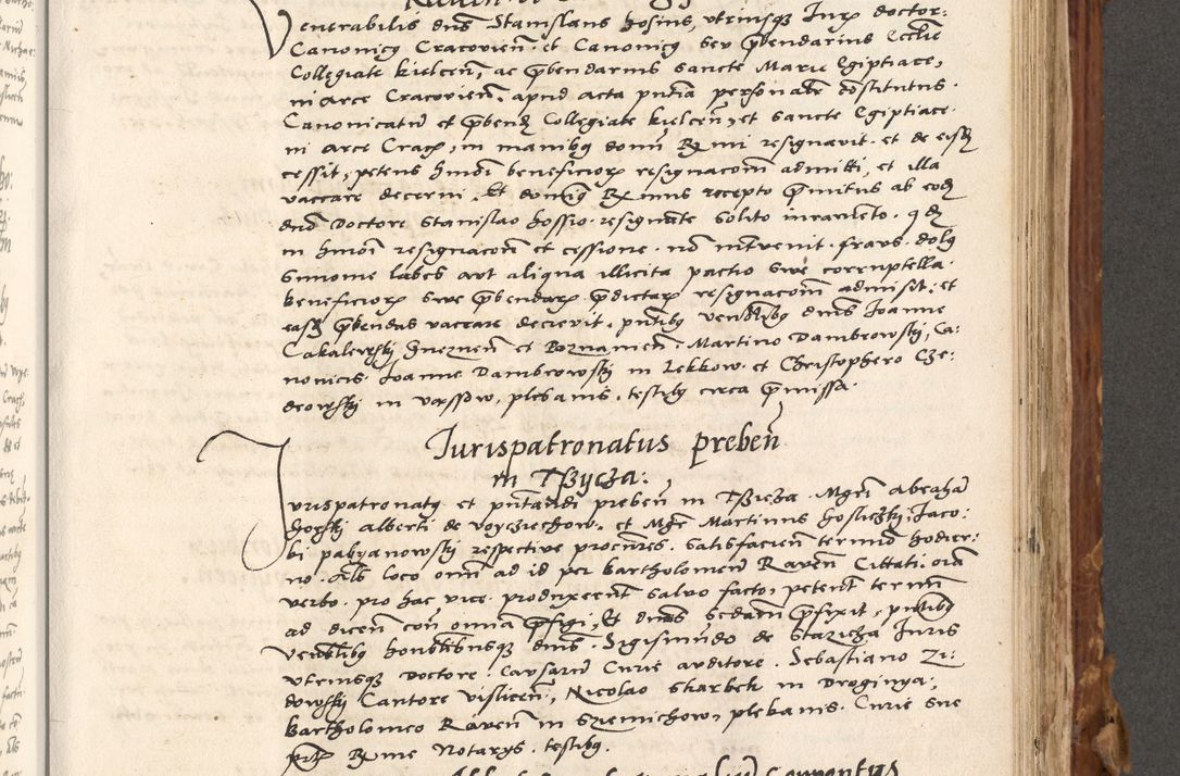 Zdjęcie nr 518 dla obiektu archiwalnego: Volumen (Pri)mum Actorum R(evere)nd(i)s(s)imi in Christo Patris D(omi)ni Petri de Gamratis Episcopi Cracoviensis a die prima mensis Novembris Anni 1539vi ad finem eiusdem anni et successive per annos 1539num et 1540mum