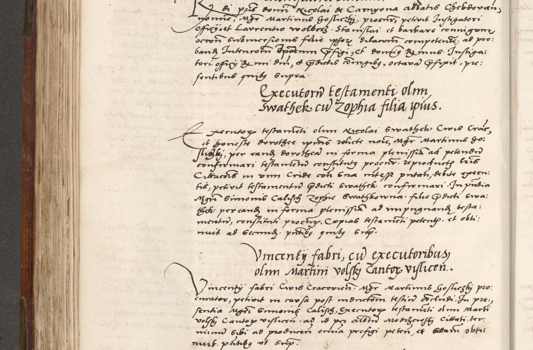 Zdjęcie nr 519 dla obiektu archiwalnego: Volumen (Pri)mum Actorum R(evere)nd(i)s(s)imi in Christo Patris D(omi)ni Petri de Gamratis Episcopi Cracoviensis a die prima mensis Novembris Anni 1539vi ad finem eiusdem anni et successive per annos 1539num et 1540mum