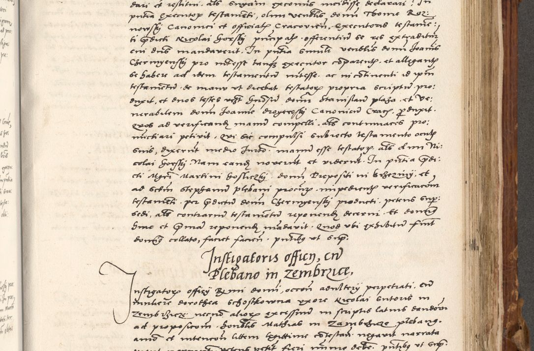 Zdjęcie nr 520 dla obiektu archiwalnego: Volumen (Pri)mum Actorum R(evere)nd(i)s(s)imi in Christo Patris D(omi)ni Petri de Gamratis Episcopi Cracoviensis a die prima mensis Novembris Anni 1539vi ad finem eiusdem anni et successive per annos 1539num et 1540mum