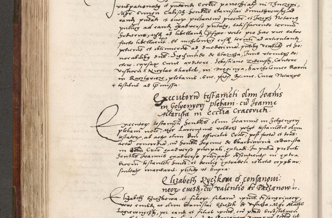 Zdjęcie nr 523 dla obiektu archiwalnego: Volumen (Pri)mum Actorum R(evere)nd(i)s(s)imi in Christo Patris D(omi)ni Petri de Gamratis Episcopi Cracoviensis a die prima mensis Novembris Anni 1539vi ad finem eiusdem anni et successive per annos 1539num et 1540mum