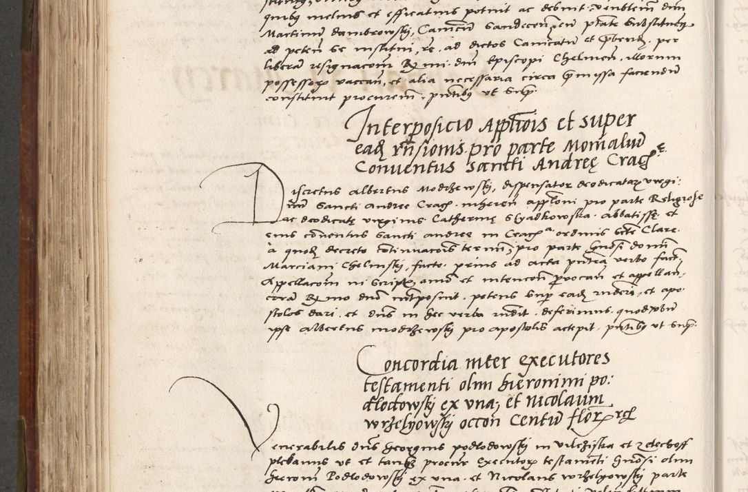 Zdjęcie nr 529 dla obiektu archiwalnego: Volumen (Pri)mum Actorum R(evere)nd(i)s(s)imi in Christo Patris D(omi)ni Petri de Gamratis Episcopi Cracoviensis a die prima mensis Novembris Anni 1539vi ad finem eiusdem anni et successive per annos 1539num et 1540mum