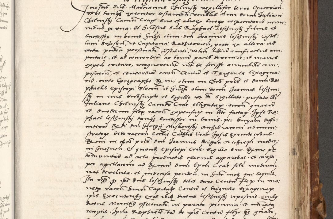 Zdjęcie nr 530 dla obiektu archiwalnego: Volumen (Pri)mum Actorum R(evere)nd(i)s(s)imi in Christo Patris D(omi)ni Petri de Gamratis Episcopi Cracoviensis a die prima mensis Novembris Anni 1539vi ad finem eiusdem anni et successive per annos 1539num et 1540mum