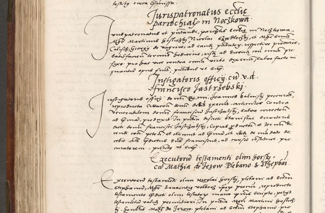 Zdjęcie nr 531 dla obiektu archiwalnego: Volumen (Pri)mum Actorum R(evere)nd(i)s(s)imi in Christo Patris D(omi)ni Petri de Gamratis Episcopi Cracoviensis a die prima mensis Novembris Anni 1539vi ad finem eiusdem anni et successive per annos 1539num et 1540mum