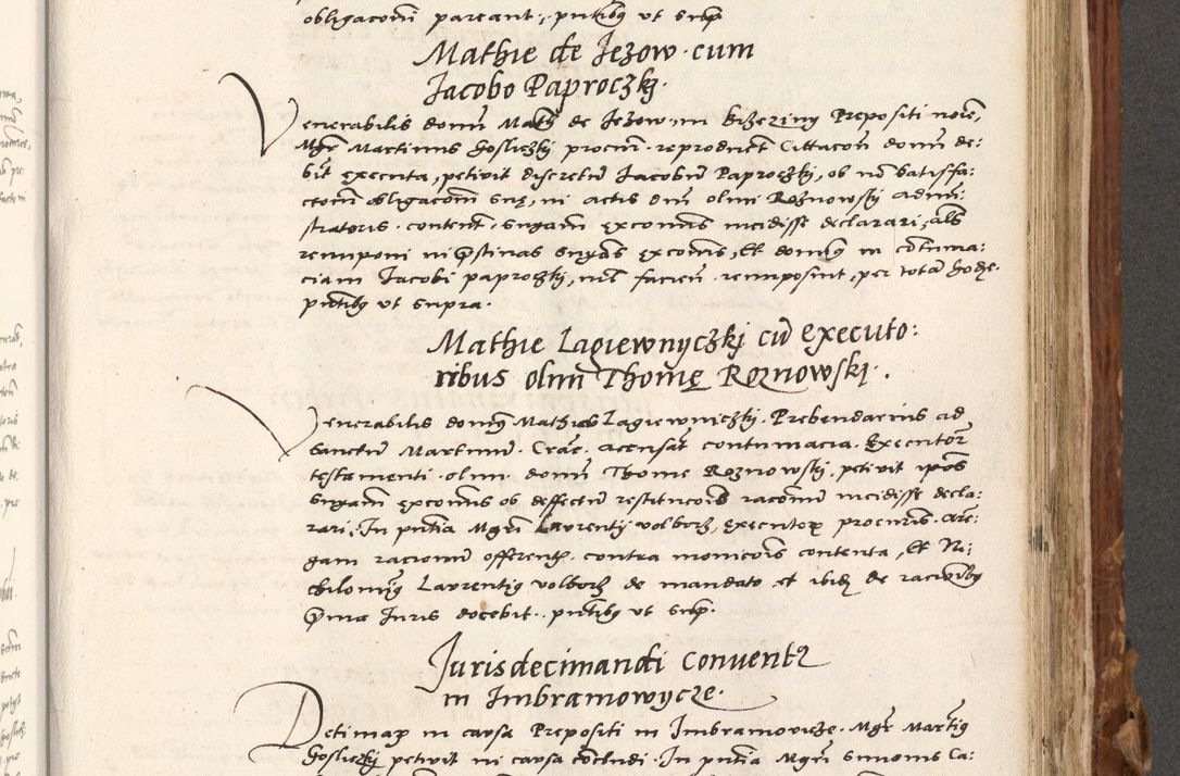 Zdjęcie nr 532 dla obiektu archiwalnego: Volumen (Pri)mum Actorum R(evere)nd(i)s(s)imi in Christo Patris D(omi)ni Petri de Gamratis Episcopi Cracoviensis a die prima mensis Novembris Anni 1539vi ad finem eiusdem anni et successive per annos 1539num et 1540mum