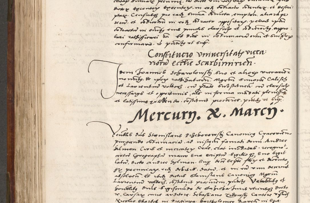 Zdjęcie nr 537 dla obiektu archiwalnego: Volumen (Pri)mum Actorum R(evere)nd(i)s(s)imi in Christo Patris D(omi)ni Petri de Gamratis Episcopi Cracoviensis a die prima mensis Novembris Anni 1539vi ad finem eiusdem anni et successive per annos 1539num et 1540mum