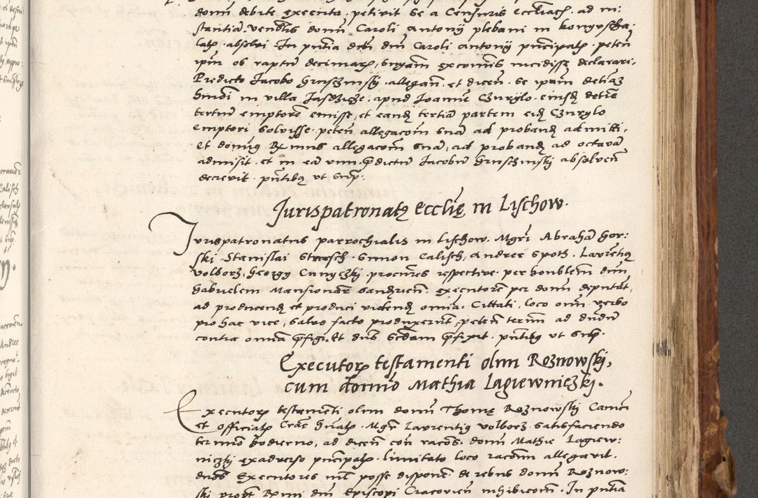 Zdjęcie nr 538 dla obiektu archiwalnego: Volumen (Pri)mum Actorum R(evere)nd(i)s(s)imi in Christo Patris D(omi)ni Petri de Gamratis Episcopi Cracoviensis a die prima mensis Novembris Anni 1539vi ad finem eiusdem anni et successive per annos 1539num et 1540mum