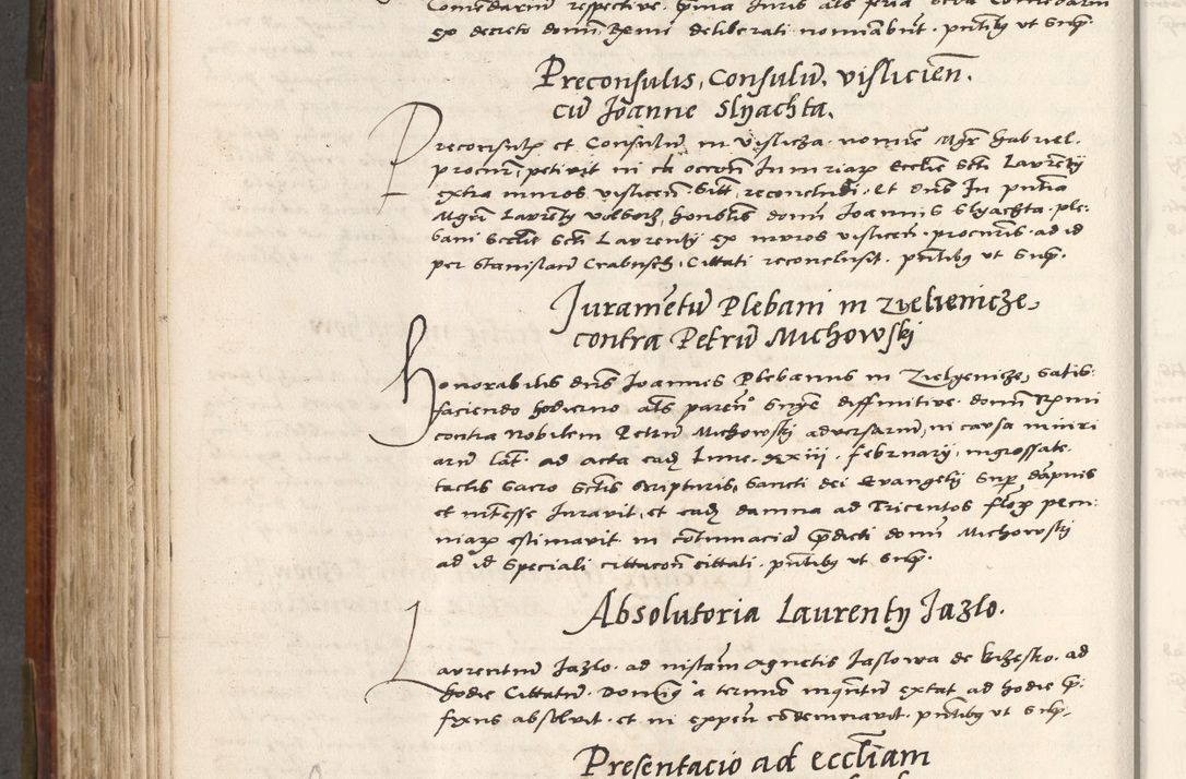 Zdjęcie nr 539 dla obiektu archiwalnego: Volumen (Pri)mum Actorum R(evere)nd(i)s(s)imi in Christo Patris D(omi)ni Petri de Gamratis Episcopi Cracoviensis a die prima mensis Novembris Anni 1539vi ad finem eiusdem anni et successive per annos 1539num et 1540mum