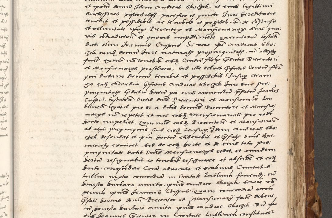 Zdjęcie nr 544 dla obiektu archiwalnego: Volumen (Pri)mum Actorum R(evere)nd(i)s(s)imi in Christo Patris D(omi)ni Petri de Gamratis Episcopi Cracoviensis a die prima mensis Novembris Anni 1539vi ad finem eiusdem anni et successive per annos 1539num et 1540mum